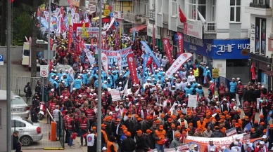 Samsun’da 1 Mayıs kutlamaları: Emek ve dayanışma günü coşkuyla kutlandı
