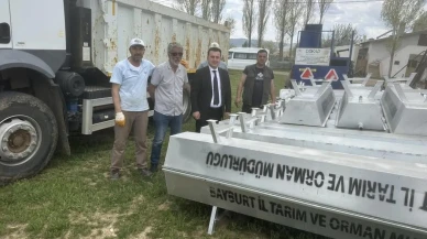 Aydıntepe meralarında verimlilik artıyor: 25 adet sıvat dağıtıldı