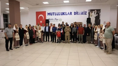 Engelli gençler için unutulmaz asker kınası: Aileler gözyaşlarına hakim olamadı