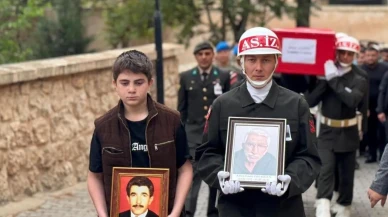 Mardin'de Kıbrıs Gazisi Zeki Aygün, askeri törenle son yolculuğuna uğurlandı
