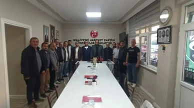 MHP Körfez İlçe Başkanı Bekiroğlu ve Amasyalılar Derneği Başkanı Ödübek, sosyal sorumluluk projeleri için bir araya geldi