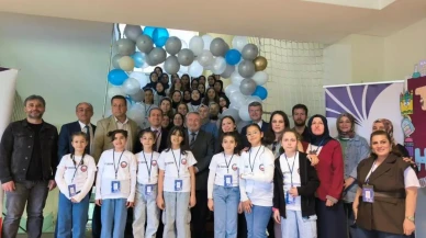 Zonguldak'ta TÜBİTAK Bilim Fuarı'nda sergilenen 20 özgün proje dikkat çekti