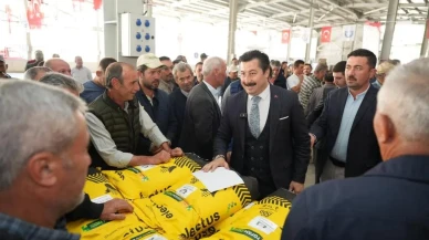 Yenişehir Belediyesi'nden çiftçilere müjdeli haber: 500 çiftçiye tohum desteği