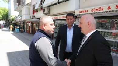 Darıca'da esnafla el ele: Geleceği birlikte inşa etmeye kararlıyız
