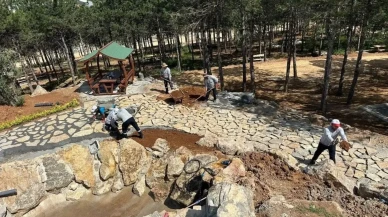 Gebze Damga Tepe Mesire Alanı inşaatı sürüyor
