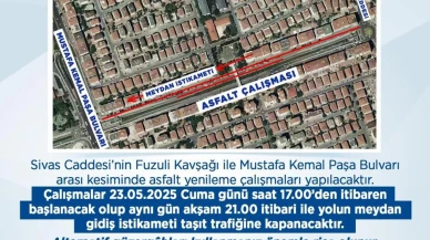 Kayseri'de büyük değişim: Sivas Caddesi trafiğe kapanıyor! Yenileme çalışmaları ne zaman başlayacak?