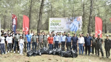 Köyceğiz'de 'Orman Benim' etkinliğiyle doğa temizlendi, gelecek için örnek oluyor!