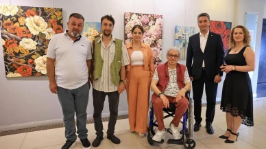 Dilek Küçükyılmaz'ın 'Sor-ma' sergisi Mersin'de sanatseverlerle buluştu: Kadın ve doğa temaları ön planda