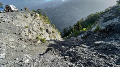 Alanya’da otomobil uçuruma yuvarlandı: 1 ölü