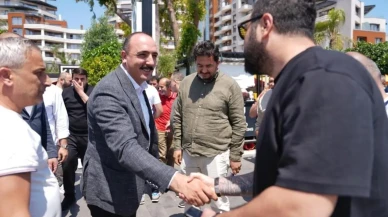 Cem Kotan, esnafla buluştu: Konyaaltı'nın geleceği için konuşuldu