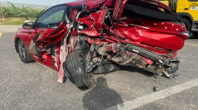 Kuzey Marmara Otoyolu'nda zincirleme kaza: 5 kişi yaralandı