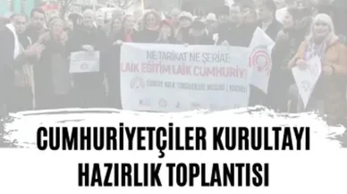 Laiklik İçin Büyük Buluşma: Ne Tarikat Ne Şeriat etkinliği Kocaeli'de gerçekleşecek