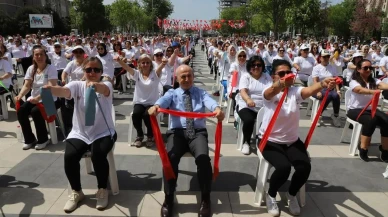 Büyükçekmece'de Dünya Pilates Günü'nden renkli görüntüler: Sağlıklı yaşam mesajı verildi