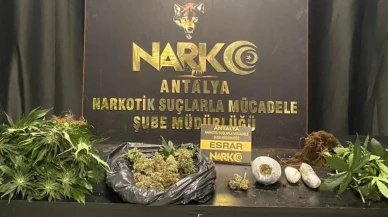 Antalya'da bir haftada 17 zehir taciri tutuklandı: Antalya'da emniyet güçleri uyuşturucuya karşı mücadelesini aralıksız sürdürüyor