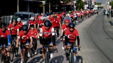 Pedallar 19 Mayıs Için çevrildi: Kocaeli'de bisiklet turu düzenlendi