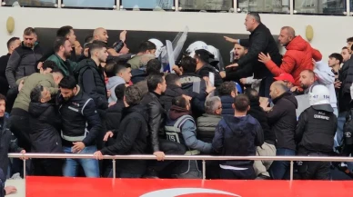 Playoff maçında polise mukavemette bulunanlara adli işlem: 27 kişiye seyirden men cezası