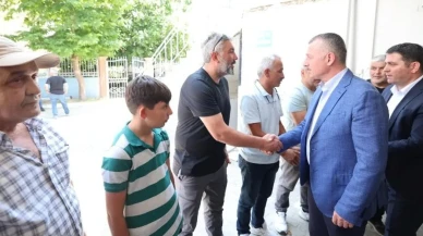 Büyükakın Gülşah Yazıcının babasının cenazesine katıldı