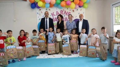 Senin Yuvan Kreşinde ilk karne heyecanı yaşandı