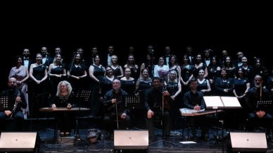 Büyükşehir Türk Sanat Müziği Korosu konser verdi
