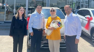 BYD Plaza Kocaeli Kaya’da araç teslimi yapıldı