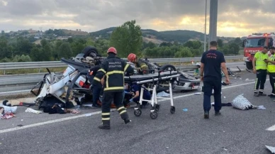 Kocaeli'de trafik kazasında 1 ölü 4 yaralı