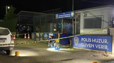 Kartepe'de emniyet önünde silahlı kavga çıktı