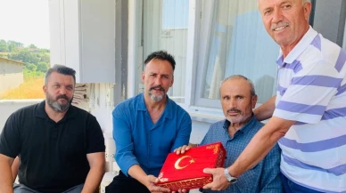 İzmit Belediyesi Kıbrıs Gazilerini ziyaret etti
