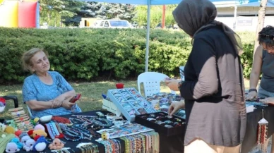 Kocaeli kadınlar el emeği ürünler sergiledi