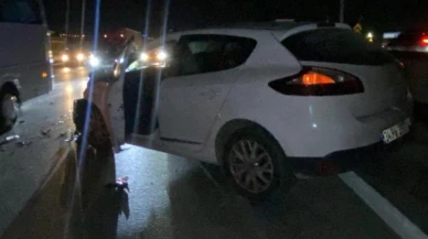 İzmit’te otomobil çarpışmasında 1 yaralı