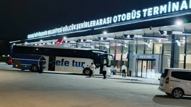 Gölcük'e 13 peronlu yeni terminal açıldı