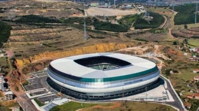 Kocaeli Stadyumu çevresi led armatürlerle aydınlandı