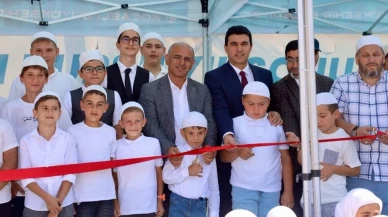 Körfez'de Kur'an kursu öğrencilerine belge ve hediye verildi