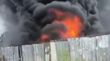 Kocaeli'de hurdada yangın söndürüldü