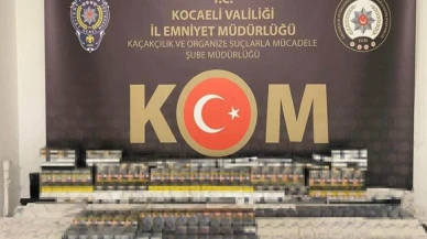 Kartepe'de 700 paket kaçak sigara ele geçirildi