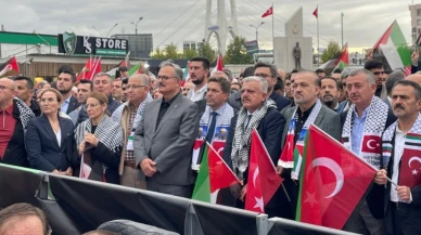 Kocaeli Gazze için dayanışma gösterdi