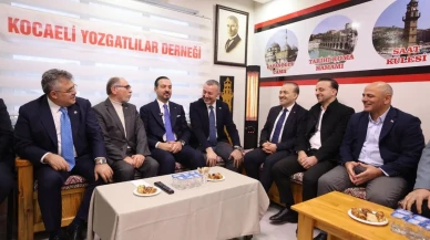 AK Partili heyet Kocaeli Yozgatlılar Derneğini ziyaret etti