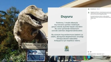 Darıca Faruk Yalçın Hayvanat Bahçesi kış molasında kapandı