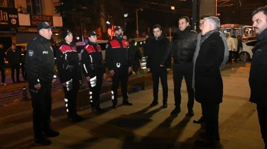 Kocaeli emniyet müdürü yılbaşı denetimi yaptı