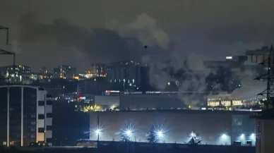 Çayırova'da iş yerinde yangın kontrol altına alındı