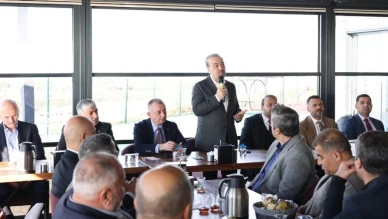 AK Parti Kocaeli il başkanı istişare kurulunu ziyaret etti