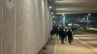 Kocaeli Stadyumu geçidi futbol koridoruna dönüşecek