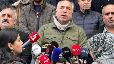 Dilovası'nda yangında hayatını kaybedenlerin yakınları SGK önünde açıklama yaptı