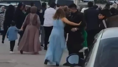 Düğün alanı ringe döndü: Kocaeli'de yumruklu kavga anbean kamerada
