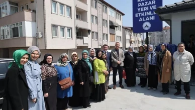 Adapazarı'nda esnaf ve vatandaşın yüzü güldü: İşte yeni kapalı pazar yeri ve etkinlik alanı
