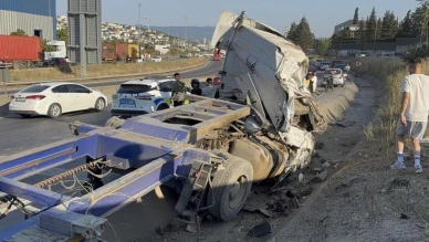 Dilovası'nda tır kazasında 5 kişi öldü