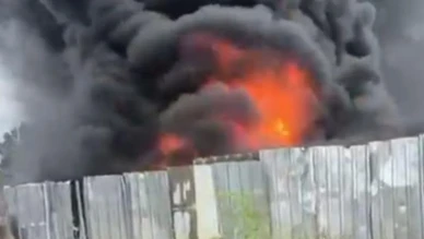 Kocaeli'de hurdada yangın söndürüldü