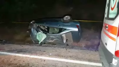 Bolu’da Tır-Otomobil Kazası Ölüm Getirdi