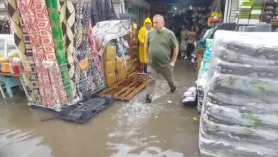Kocaeli’de Sağanak Yağmur Zor Durumda Bıraktı!