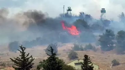 Sakarya'da Askeri Kışla İçerisinde Çıkan Yangına 71 Personel Müdahale Etti