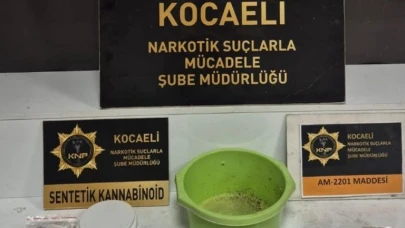 Kocaeli'de uyuşturucu operasyonunda 4 kişi tutuklandı